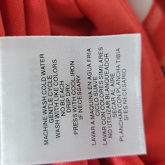 Evan Picone Sleeveless Cowl Neck Dress - Size 14, Multicolor Pattern - Picture 9 of 14